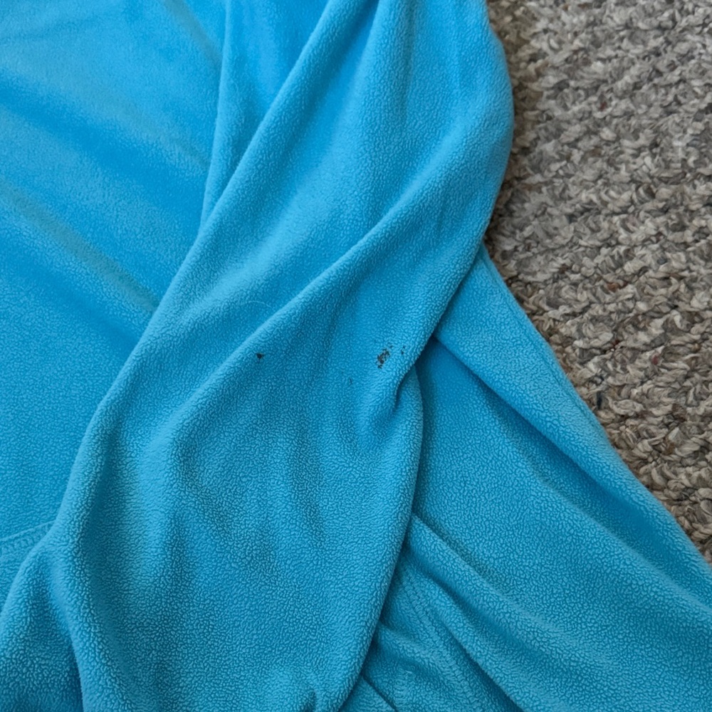 Blue Fleece Hoodie - Picture 4 of 4